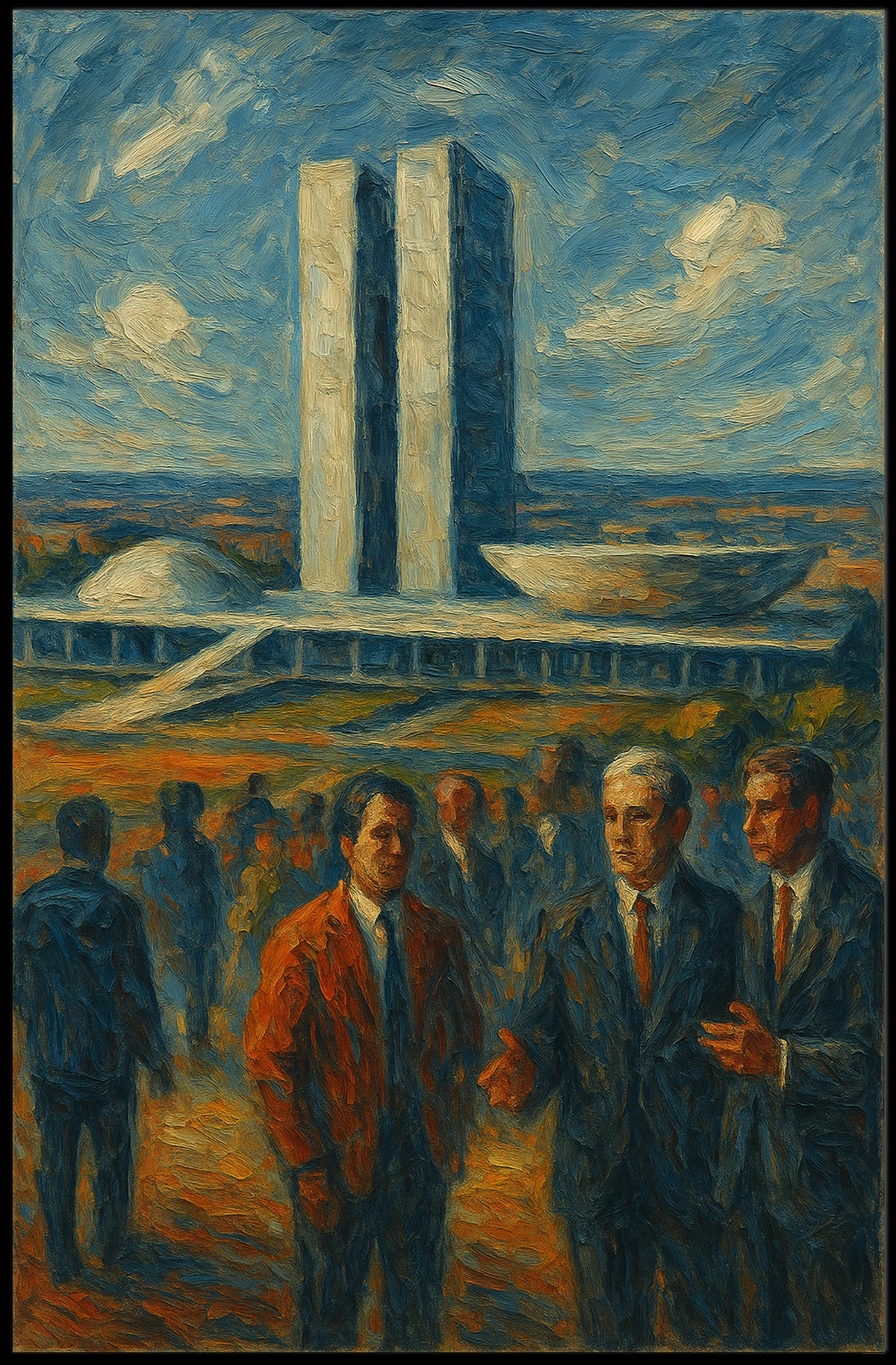 Political Gathering At The National Poster Wall Art