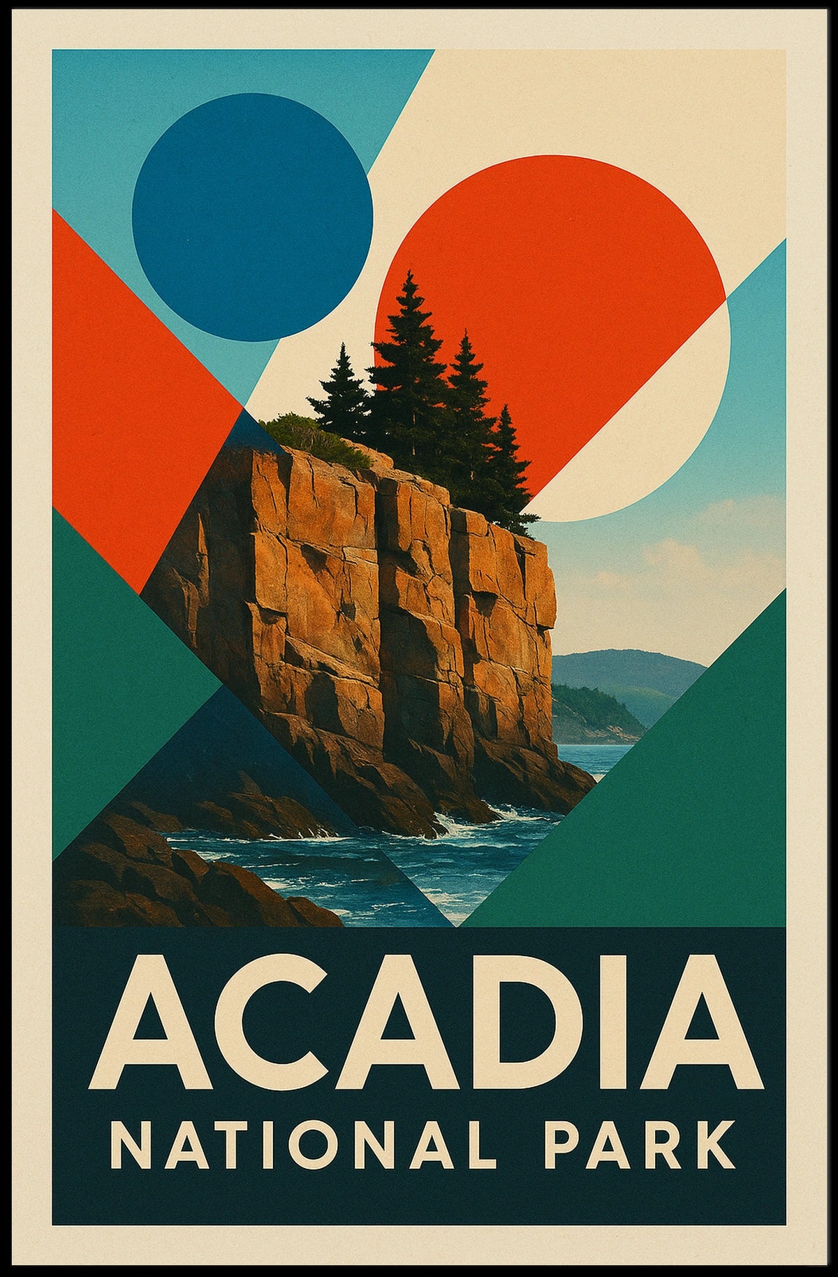 Acadia National Park Poster
