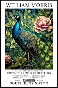 The Artistry of 19th Century Cotton Prints Exhibition Poster