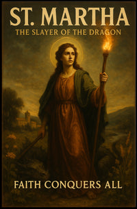 St. Martha The Slayer of the Dragon Poster