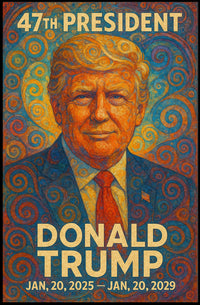 Donald Trump Visionary Future Futurism Collector Poster