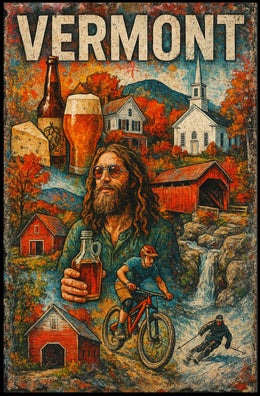 Vermont Adventure Poster