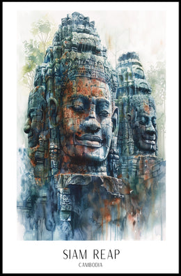Enchanting Siem Reap Poster PosterGoat