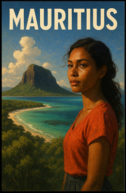 Mauritius Island Serenity Poster