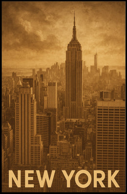 New York Skyline Poster
