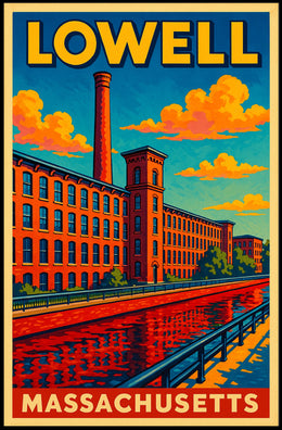 Lowell, Massachusetts Poster