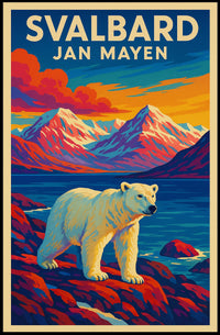 Svalbard and Jan Mayen Adventure Poster