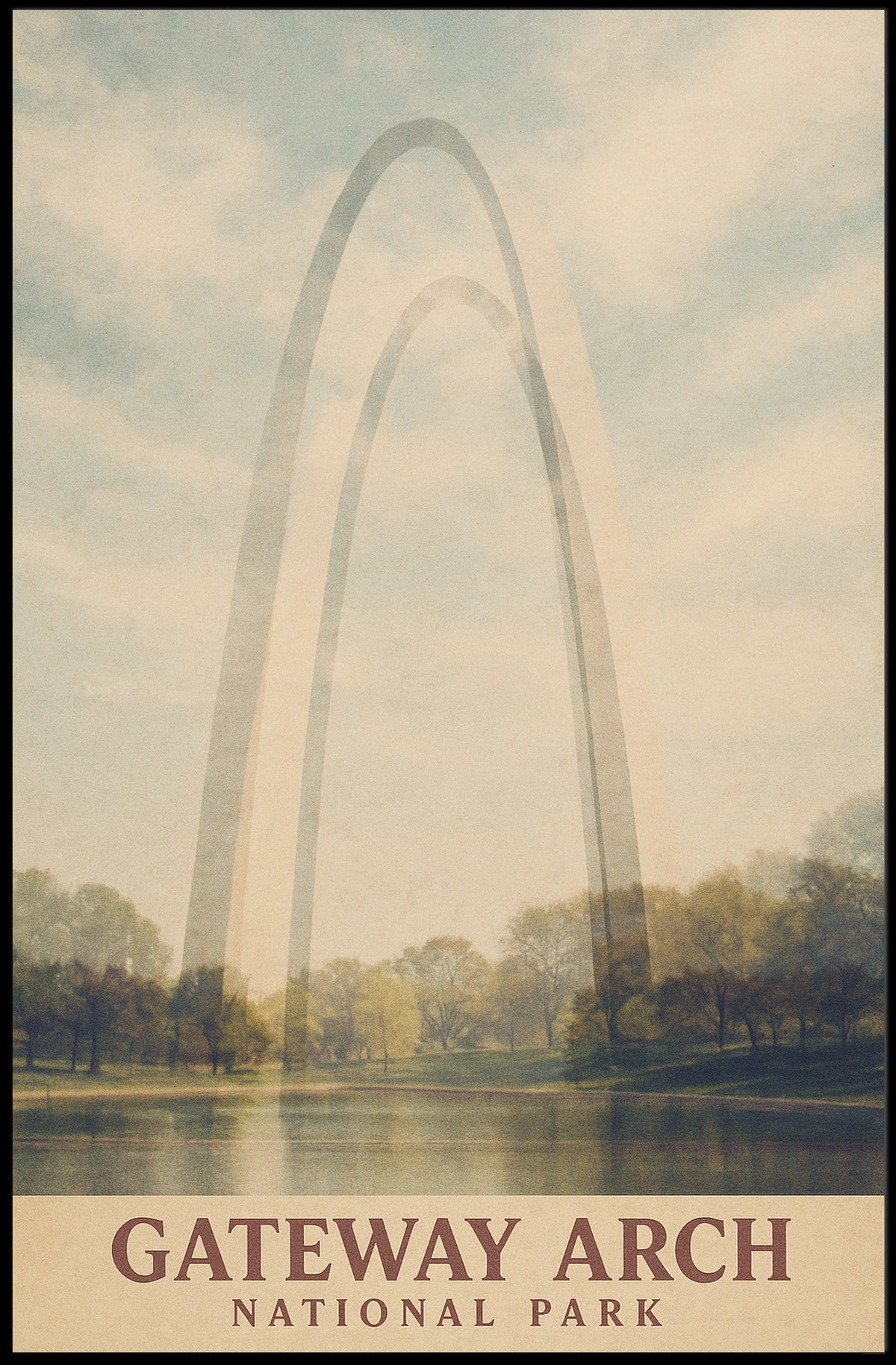 Gateway Arch National Park Poster