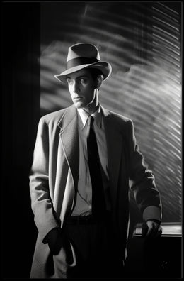 Classic Noir Detective Poster