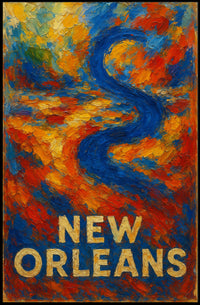 Vibrant New Orleans Poster