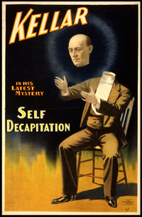 Magic Illusion Vintage Poster for Theatrical Mystery Lovers
