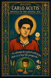 Blessed Carlo Acutis Apostle Of The Poster