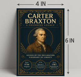 Carter Braxton A Founding Legacy Poster PosterGoat