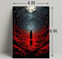 The Enchanted Forest Path Poster