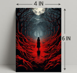 The Enchanted Forest Path Poster