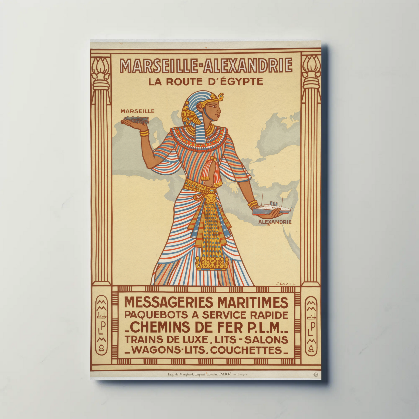 Marseille to Alexandria - The Route to Egypt