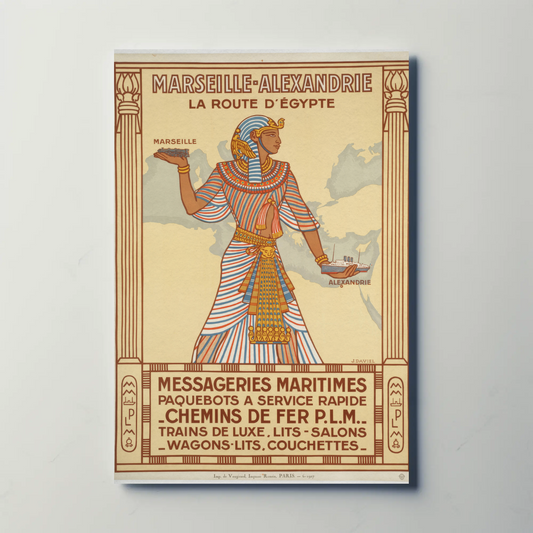 Marseille to Alexandria - The Route to Egypt