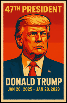 Donald Trump 47Th President Poster