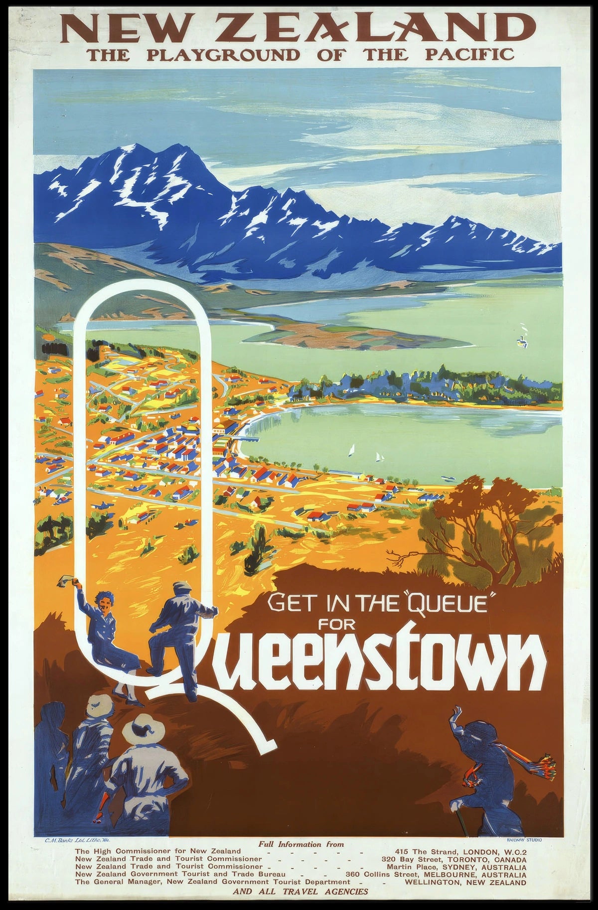 New Zealand The Playground Of The Poster