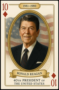 Ronald Reagan 40th President United States History Poster
