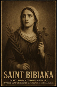 Saint Bibiana Invoked Against Poster
