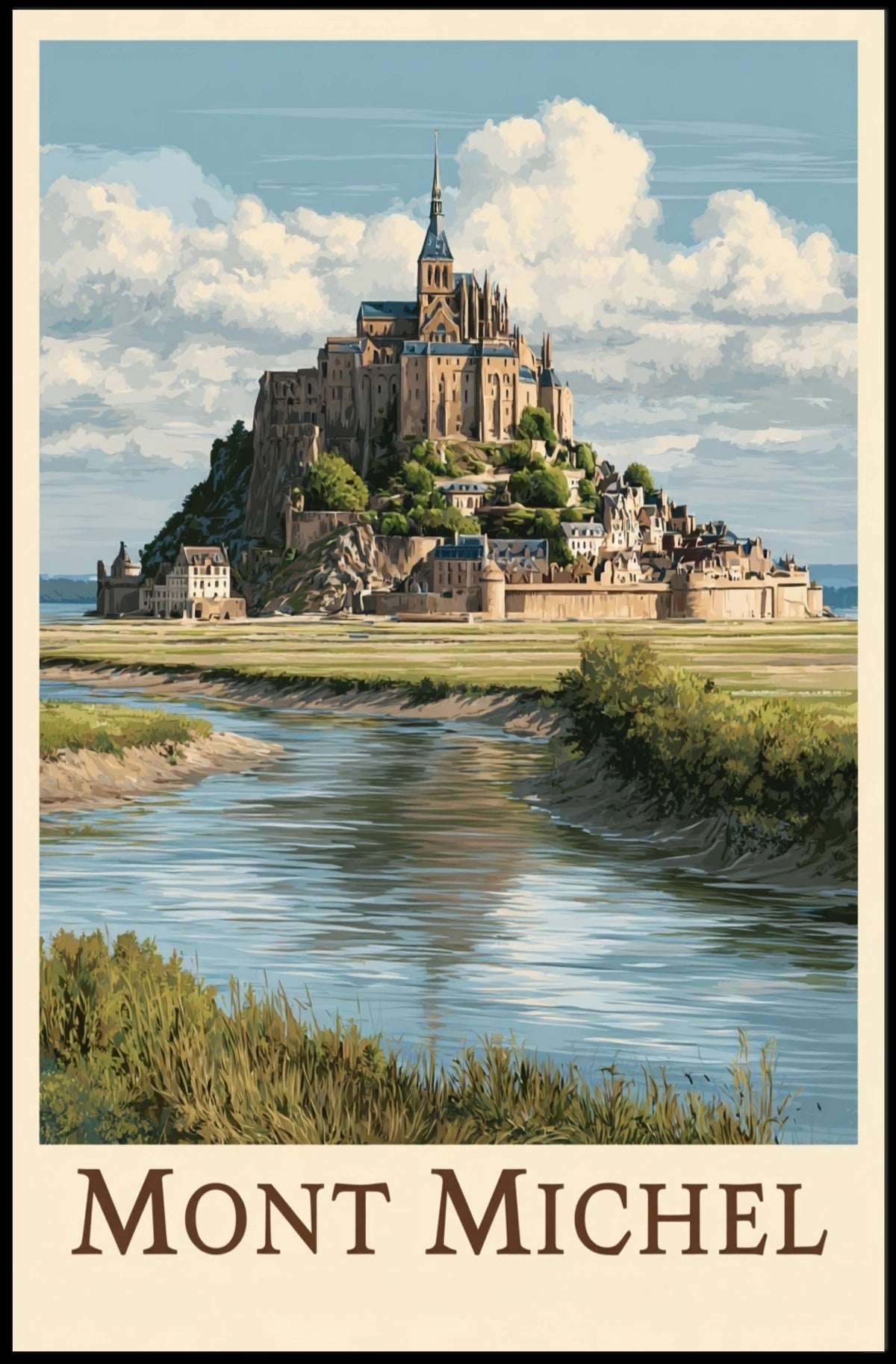 Mont Michel Poster
