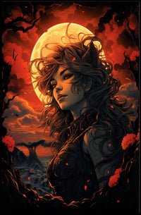 Moonlit Enchantress Poster
