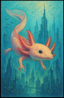 Aquatic Dreamscape Poster