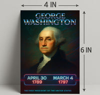 George Washington 1st President Poster PosterGoat