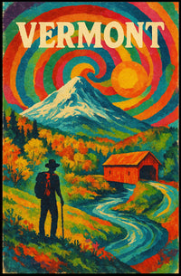 Vermont Adventure Poster
