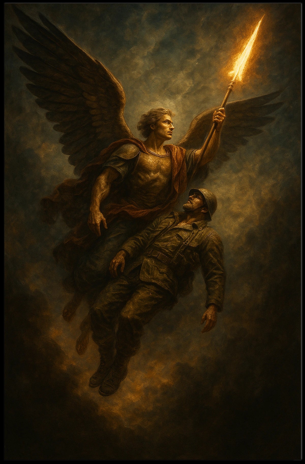 Ascension of the Soldier Poster