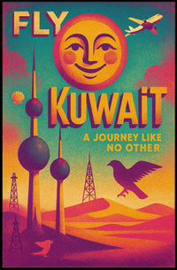 Fly Kuwait A Journey Like No Other Poster