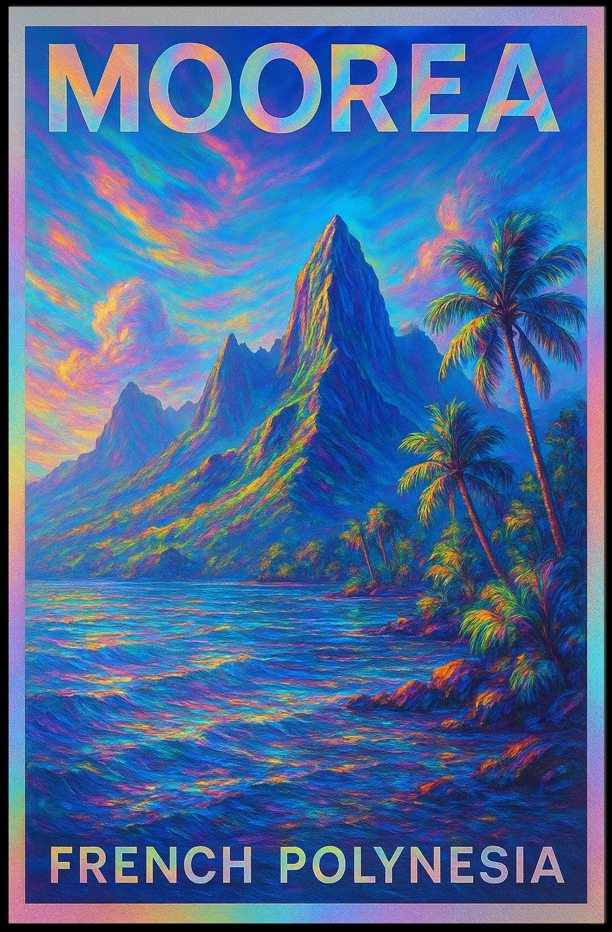 Moorea French Polynesia Poster