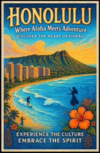 Discover the Heart of Hawaii Poster