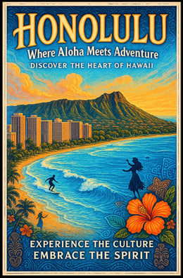 Discover the Heart of Hawaii Poster