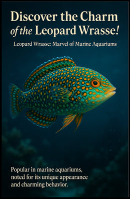 Discover The Charm Of The Leopard Wrasse Poster