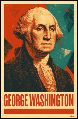 George Washington 1St President Poster
