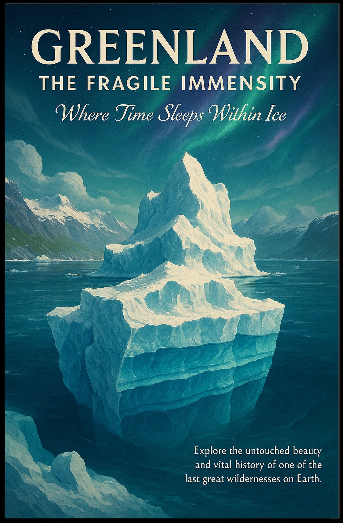 Greenland The Fragile Immensity Poster
