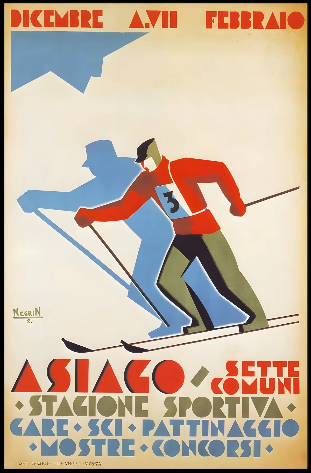 Asiago Winter Sports Festival Poster