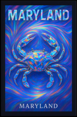 Maryland Blue Crab Poster