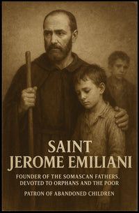 Saint Jerome Emiliani Patron Of Poster