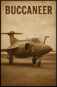 Buccaneer Aircraft Poster