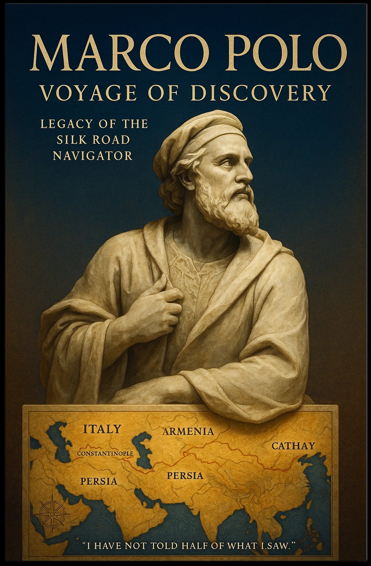 Marco Polo Voyage of Discovery Poster