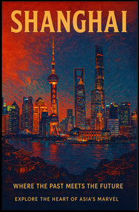 Shanghai Where The Past Meets The Poster