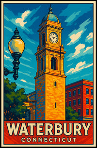 Waterbury, Connecticut Poster
