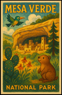 Mesa Verde National Park Poster