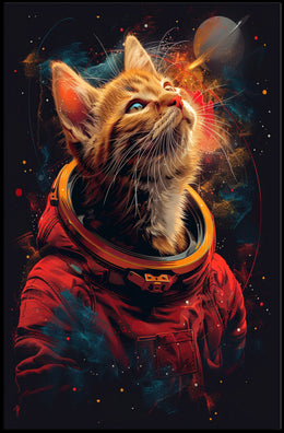 Cosmic Cat Explorer Poster
