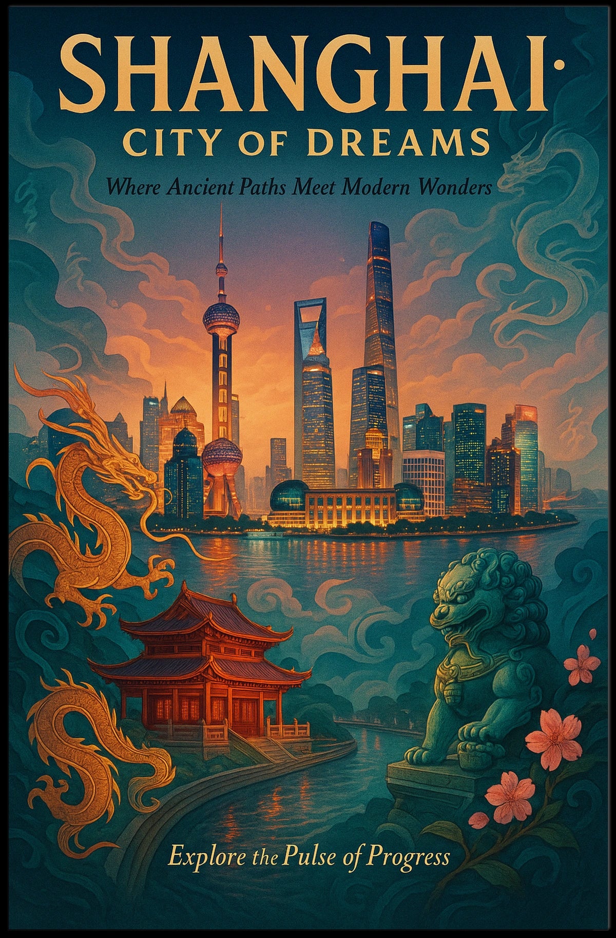 Shanghai City of Dreams Poster