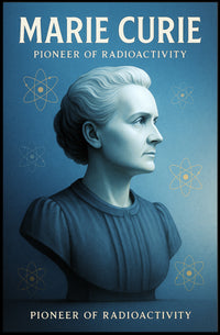 Marie Curie Pioneer of Radioactivity Poster PosterGoat