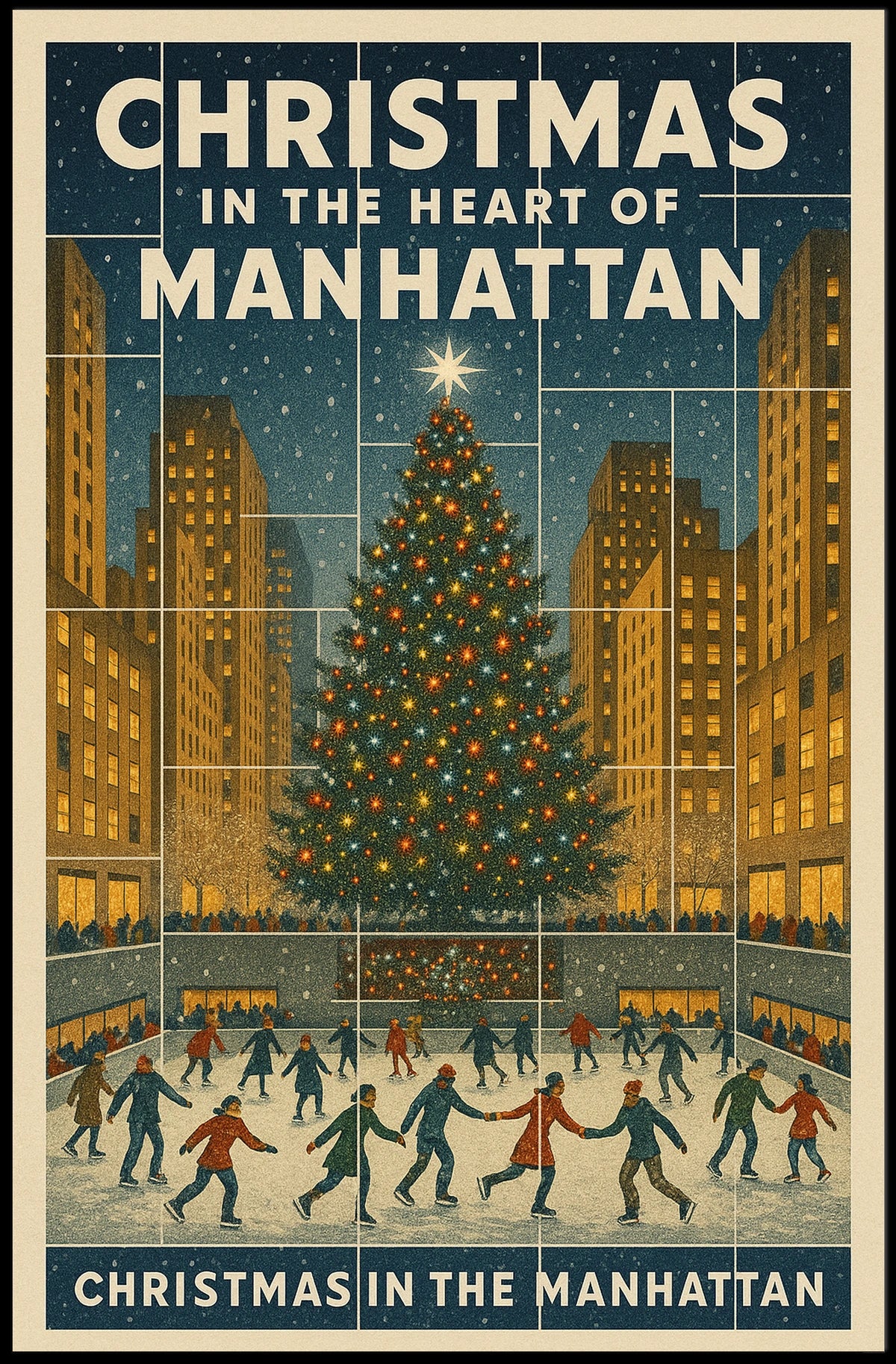 Christmas In The Heart Of Manhattan Poster
